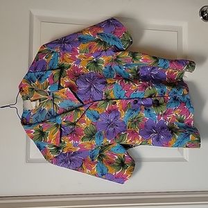 Vintage floral blouse